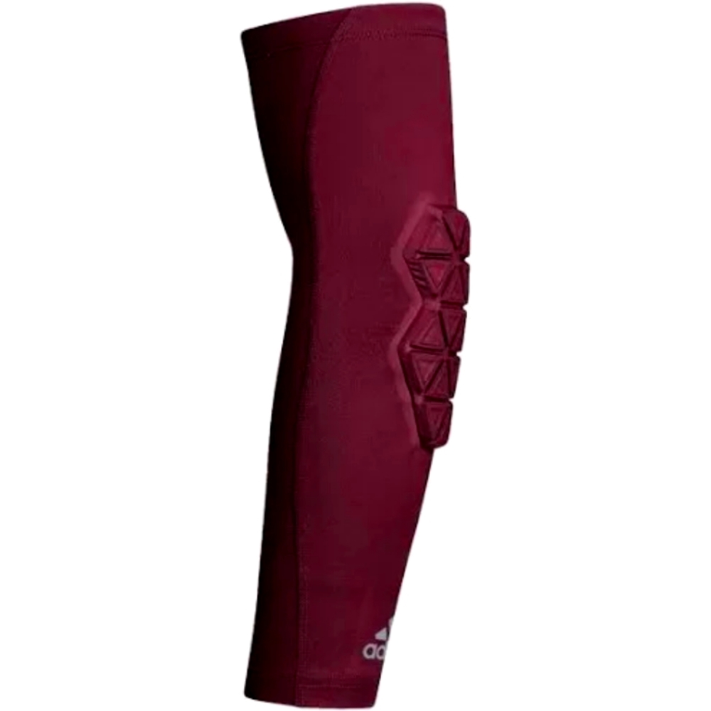 Adidas Alphaskin Force Medium Pad Elbow Sleeve In Maroon